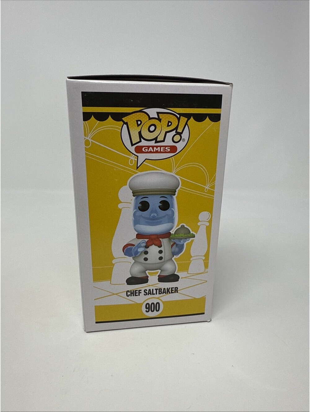 Cuphead Chef Saltbaker Figure Vinyl Funko Pop #900 Collectible Video Game Toy - Picture 5 of 6